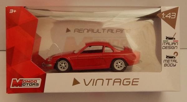 Modellauto RENAULT Alpine A110 1961, rot, 1:43